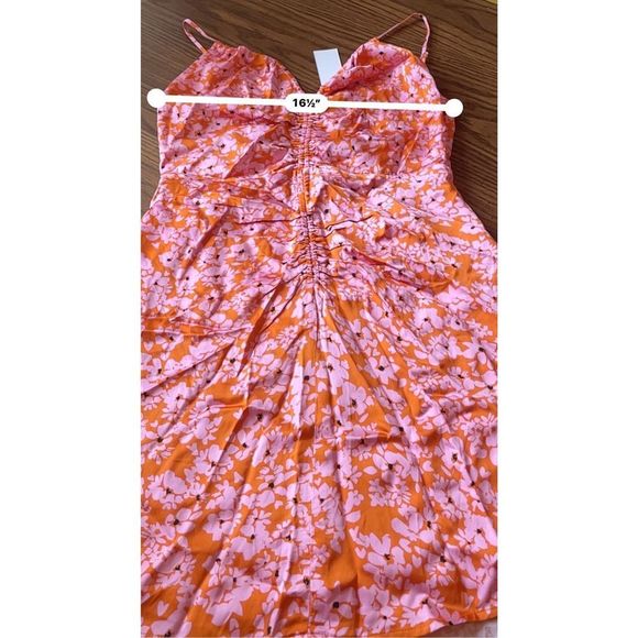 ASTR PEONY FLORAL RUCHED
MINI DRESS - Picture 10 of 12
